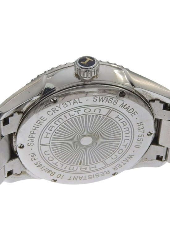 HAMILTON Jazz master Watches H375510 NavyDial Stainless Steel Quartz Analo... main image 13
